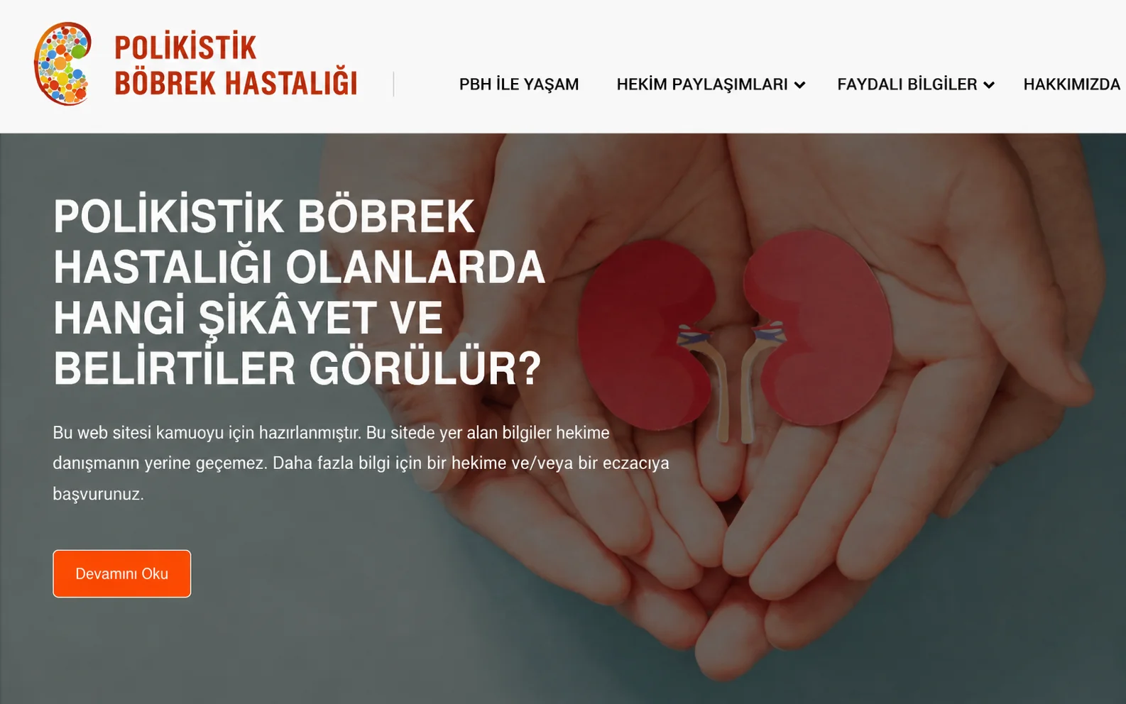Polikistik Böbrek Hastalığı örnek içerik