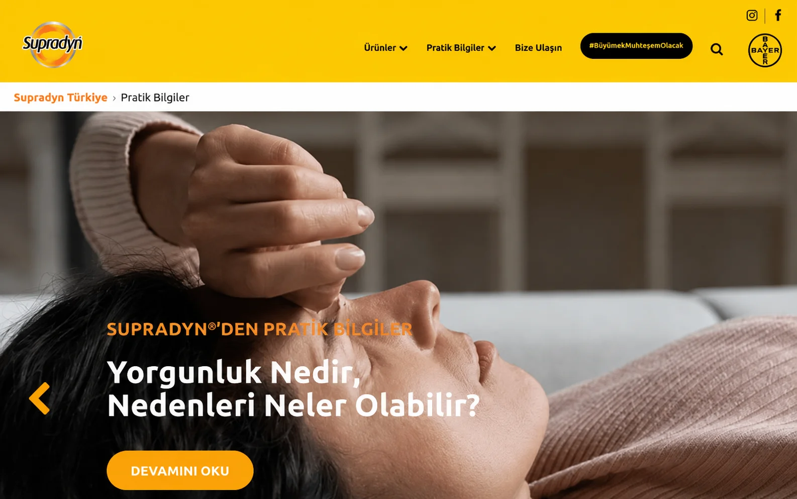 Supradyn örnek içerik